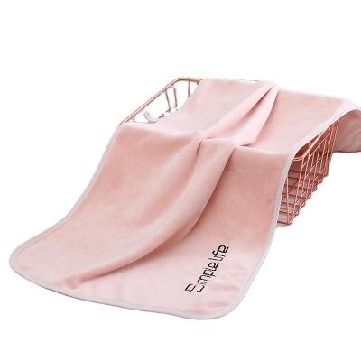 China Other - Super Drying Towels - Quick Quick - Drying Towels Can Be Customized Solid Color Fleece Coral Towel for sale