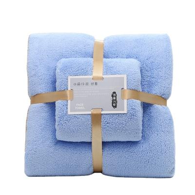 China Other High Density Coral Velvet Absorbent Towel for sale