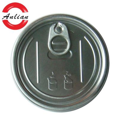 China Food Packaging Child Safe Metal Can Package Card Board Tube Metal Aluminum Easy Open Lid for sale