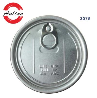 China Child safe 307#dry food can easy lid open end / eoe maker for sale