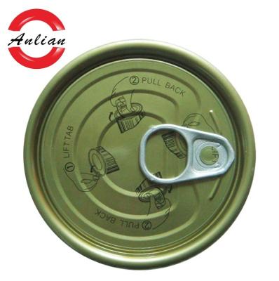 China 211# Child Safe Tuna Easy Open Can With Tinplate Easy Open Lid for sale