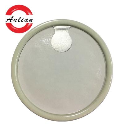 China 307# 83mm child safe wide open tinplate easy peel off lid for milk powder canister for sale