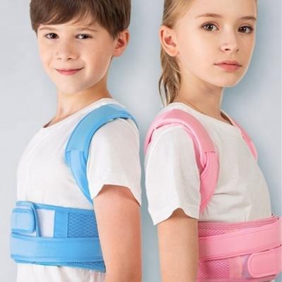 China Kids Humpback Correction Belt Posture Corrector Shoulder Spine Back Brace Support Belt Corset For Child Kids Girl Boy Students for sale