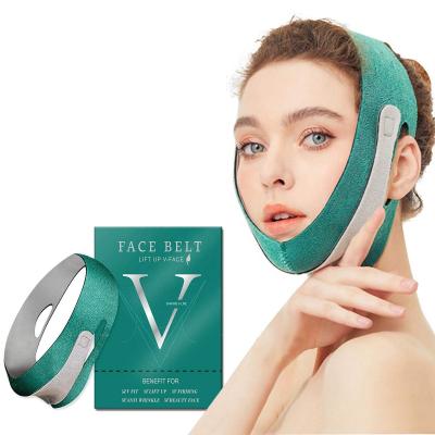 China Lift Up Belt Women's Healthy Face Massage V-line Lift Slimming Chin Cheek Face Slim Lift Up V Anti Wrinkle Strap Band for sale