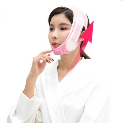 China Ultra-thin Face Lift V Wrinkle Chin Cheek Lift Up Slimming Face Mask Belt Strap Band for sale