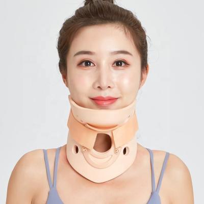 China Plastic Neck Brace Reinforcement Foam Splint Brace Postoperative Cervical Neck Injury Medical Fracture for sale