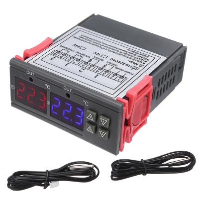 China STC-3008 PCB Probe Temperature Controller Dual LED Thermostat Temperature Control Meter with LED Display for sale