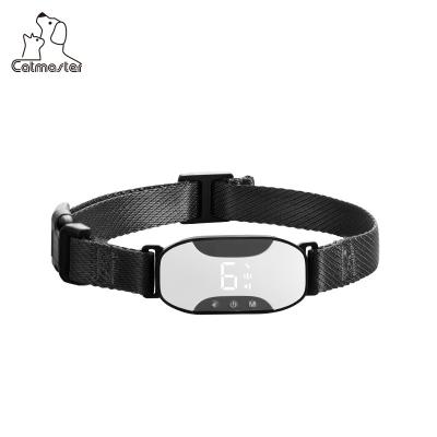 China 7 Levels Intensity Adjustable High Quality Medium Dogs Small Humane No Shock Training Electrocution Dog Collar for sale