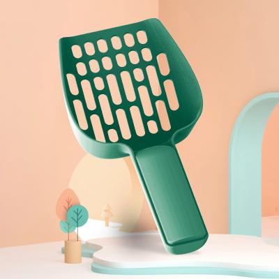 China Large Viable Upright Plastic Scoop Away Cat Litter Scoop Pets Dog Pooper Scooper Good Quality With Deep Scoop for sale