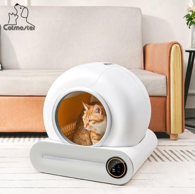 China Wholesale Viable Luxury Automatic Intelligent Non-inductive Shovel Cat Litter Box for sale