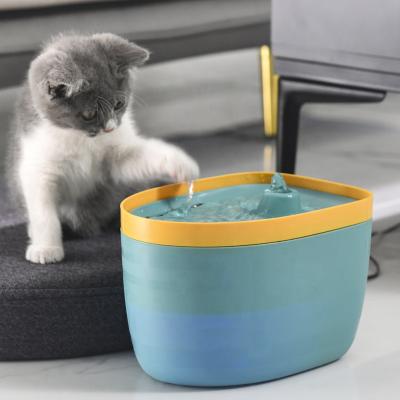 China Cat Water Fountain Viable Pet Fountain 80oz/2.5L Large Capacity - Cat Water Dispenser with Filter for sale