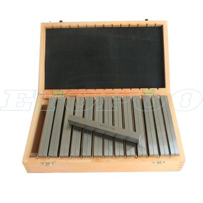 China 150x8.5mm Precision 9pairs Set Parallel Block Set Pads Calibrated Block CNC Parallel Milling Pads LG49 for sale