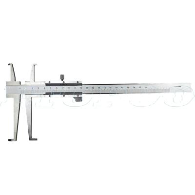 China Stainless Steel 9-200mm Knife Point Inside Flute Vernier Caliper With Double Claw Vernier Calipers Accuracy Measuring Tools Inside Professional for sale