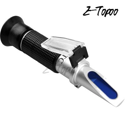 China Baume refractometer 30*40*205mm alcohol-meter vol. Etopoo brand OEM aluminum 0-20/25/40/60/80% for sale