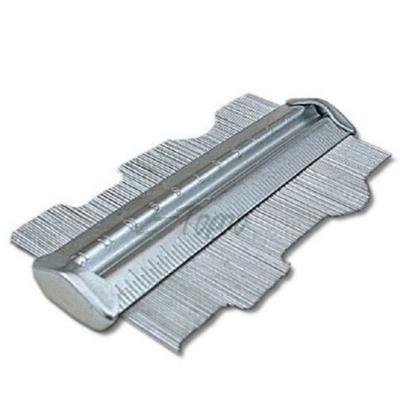 China Professional Stainless Steel 45/150mm 6inch Metal Cutting Profile Gauge Tiling General Laminate Tiles Tools Cutout Measuring Duplicator for sale