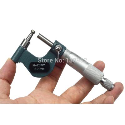 China Factory Outlet Tube Micrometers 0-25mm/0.01mm Measuring Micrometer for Measuring Pipes and Tubes Thickness MYG-25 for sale