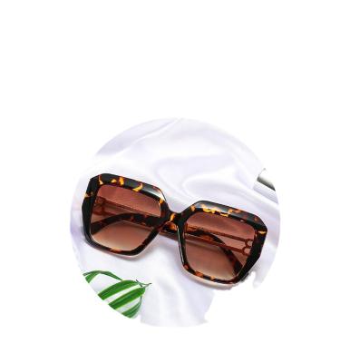 China 2021 new trend personality large resin frame multicolor uv400 sunglasses for sale