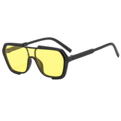 China High Quallity Wholesale Classic Star Fashion Frog handsome common cheap Gradient Men reflective driving sunglasses for sale