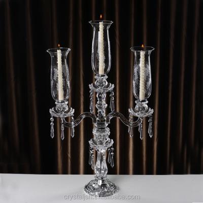 China European Crystal 5 A.M. Crystal Candle Holder From Europe Wedding Decoration for sale