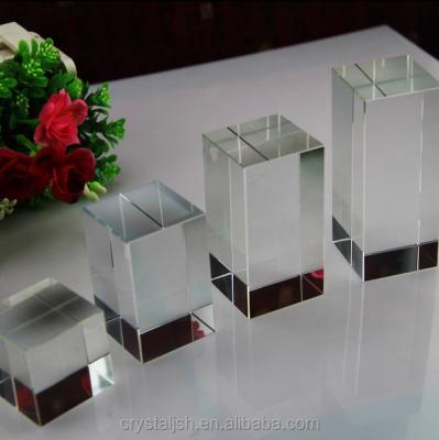 China Europe High Quality Customized Wholesale 3d Laser Engraved Photo Crystal Glass Cube for sale