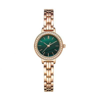 China Hot Sale Chronograph Women Ladies Fashion Bling Bling Fully Diamond Watch Luxury Quartz Wrist Bracelet Alloy Watches Gift Sets for sale