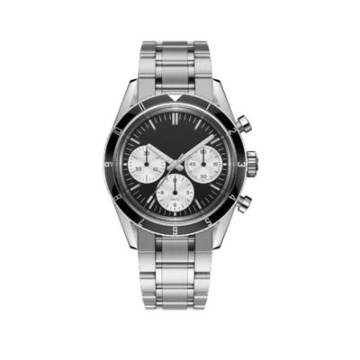 China Sapphire Crystal Glass Stainless Steel Top Automatic Movemant Brand Fashion Chronograph Watch Luxury Men's Watch for sale