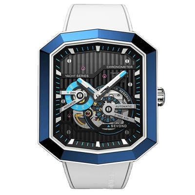 China New Design Men's Chronograph Wrist Watches OEM Luxury Skeleton Watch Factory With Minimalist Design Wristwatches for sale