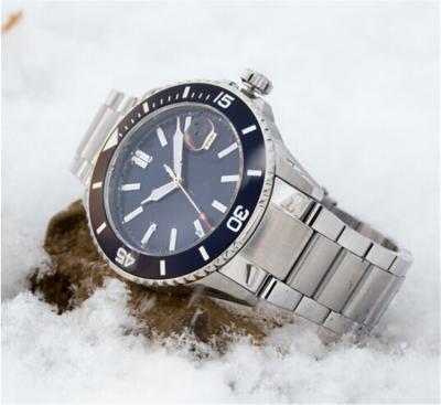 China Automatic Date Watch Dial 316l Stainless Steel Mk Addies Dive Man Watch for sale