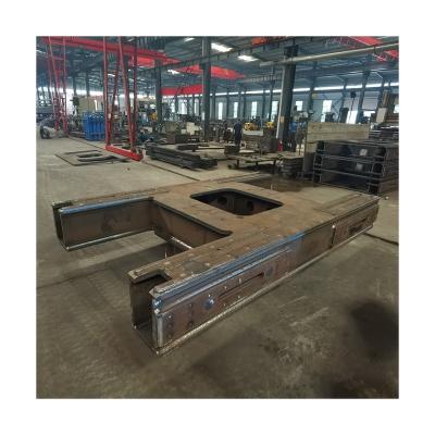 China Construction Material Shops Excellent Performance Steel Crawler Chassis Custom Track Undercarriage for sale