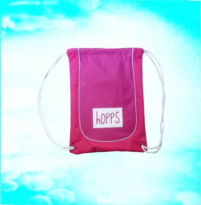 China High Quality Heavy Duty Promotion Polyester Drawstring Bag For Shopping for sale