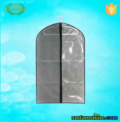 China Wholesale Cheap Clear Plastic Hanging Garment Bags / Suit Cover for sale