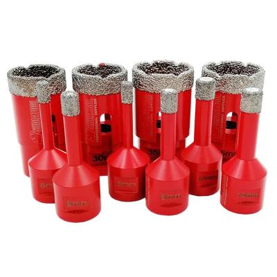 China Ceramic Marble Tile Granite SHDIATOOL 6 - 125 mm Vacuum Welded Diamond Drill Bit m14 Tile Hole Saw Diamond Core Bit Drill For Tile Granite Marble Drill for sale