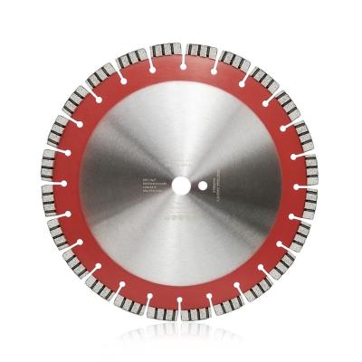 China Diatool 14inch 350mm Concrete Laser Welded Turbo Segment Concrete Diamond Saw Blade Cutting Disc For Concrete Granite for sale