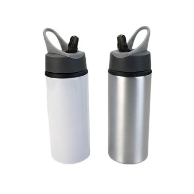 China 600ml Viable Aluminum Sports Water Bottle Blanks Sublimation Water Outdoor Drinks Bottle For Diy Photo Print for sale