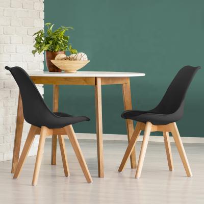 China (Other) wholesale adjustable comfortable plastic chair with wooden legs for living room and office for sale