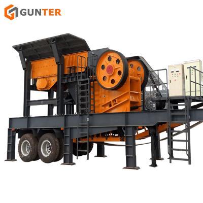 China 2020 New Stone Mining Mobile Jaw Crusher for sale