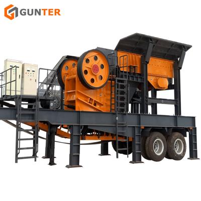 China Mining Mobile 100TPH Jaw Crusher For Sale for sale