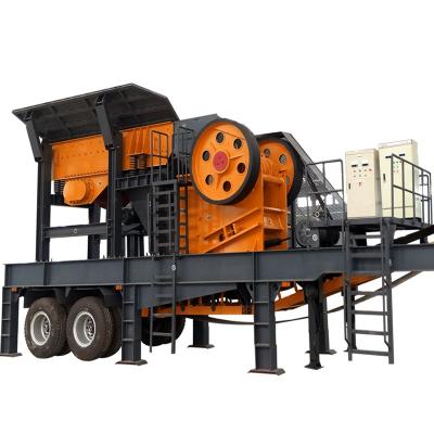 China Mobile Mining Stone Crusher Plant Widely Used At Quarry Plant for sale