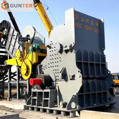 China Metal Recycling Scrap Car Metal Scrap Crusher for sale