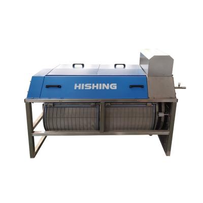 China 316 L Stainless Steel Mechanical Automatic Rotary Screen Drum Filter For Fish Farming for sale