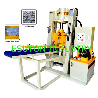 China Building Material Shops Strong Power Stone Machine Hydraulic Stone Splitter Machine Granite Paver Splitting Stone Divider for sale