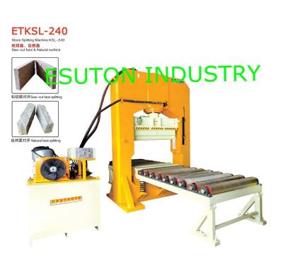 China Building Material Shops Esuton Automatic Stone Splitting Machine Stone Splitting Machine Rock Splitting Machine for sale