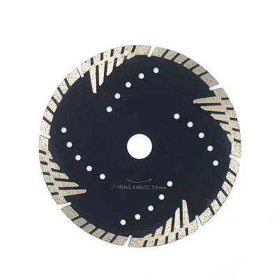 China Marble& Ceramic Grinder Diamond Saw Blade Disc Angle Attacks Blade Cutter Turbo Cutter Porcelain Dry Tile Marble Granite Cutter for sale