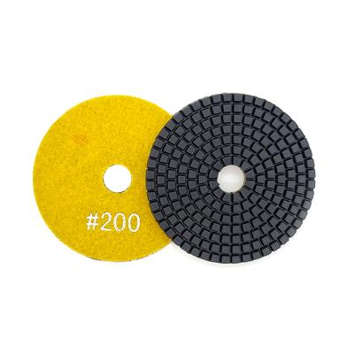 China Diamond Polishing Pad Resin Bond High Gloss Concrete Floor Floor Finishing Diamond Abrasive Grinding Pads for sale