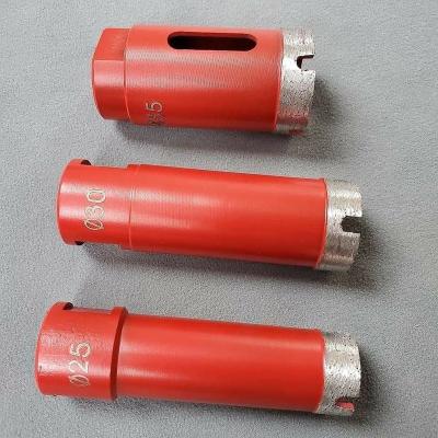 China Granite Drill Core Bits Marble Dry Core Bits For Countersink Drill Bits Drill Hole Saw Granite Marble Stone for sale