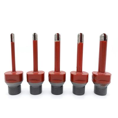 China Masonry Drilling Segmented Round Head CNC Finger Bit Reinforced Round Drill Bit for sale