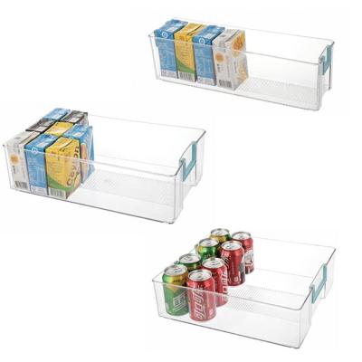 China Viable Hot New Product Plastic Storage Bins Refrigerator Food Storage Box for sale