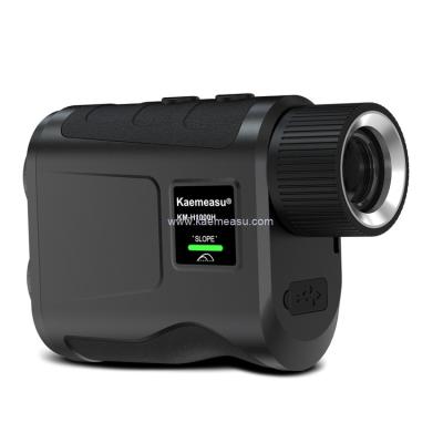 China Kaemeasu 1500m Optical Telescope Golf Rnagefinder USB Laderabstand Meter 95% Übertragung H1500H zu verkaufen