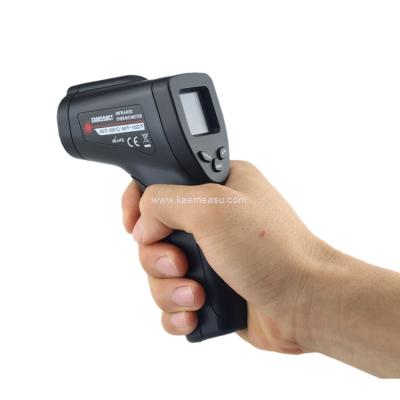 China Kaemeasu Laser Temperature Gun Adjustable Emissivity Infrared Thermometer for sale