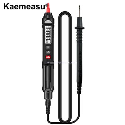 China Kaemeasu 07A LCD Display Multimeter Pen Type Voltage Teste Anti Burn for sale